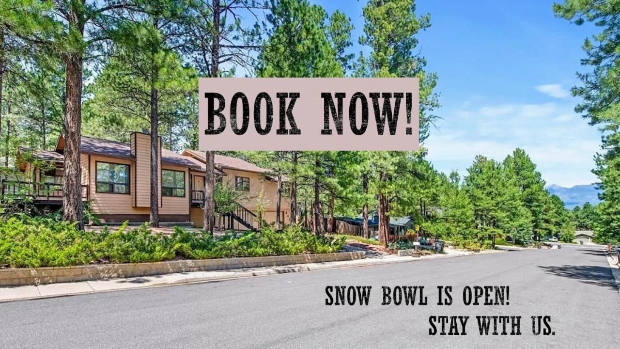Kathys Cabin, King Bed, Hot Tub, Near-Nau & Downtown Attractions, Perfect Year-Round Mountain Getaway سارية العلم المظهر الخارجي الصورة